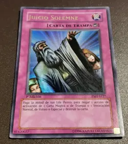 Yu-Gi-Oh! Solemn Judgment (Spanish) -PMT-S127- Ultra Rare- 1st Edition MP! - Image 1