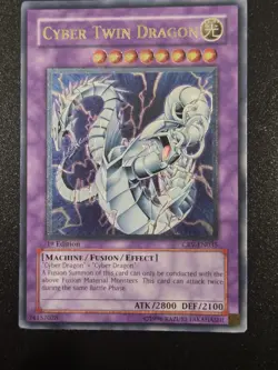 Yugioh: Cyber Twin Dragon - CRV-EN035 - Ultimate Rare - 1st Edition - NM - Image 2