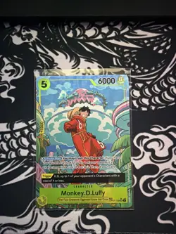 Monkey D Luffy OP07-109 Treasure Rare Two-Legend One-Piece Card Game - Image 1