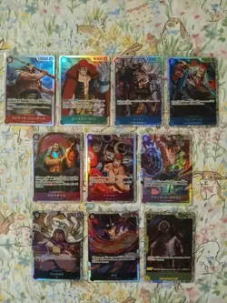 One Piece TCG Japanese Lot ×10 SR Super Rares Only (No Duplicates) - Image 1