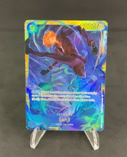 Sanji 2024 One Piece Wings of The Captain #OP06-119 Secret Rare - Image 1