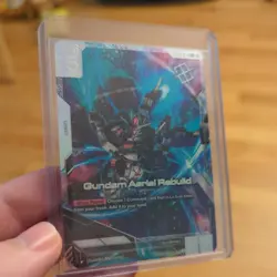 Gundam Aerial Rebuild (Newtype Challenge 2025 Mission1) - Promo Card, NM/Mint - Image 1