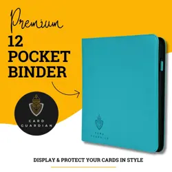 - 12 Pocket Premium Binder with Zipper for 480 Cards Trading Card Games TCG (... - Image 2