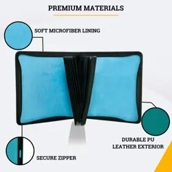 - 12 Pocket Premium Binder with Zipper for 480 Cards Trading Card Games TCG (... - Image 4