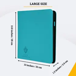 - 12 Pocket Premium Binder with Zipper for 480 Cards Trading Card Games TCG (... - Image 5