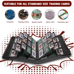 Toploader Binder, 9 Pocket Top Loader Card Binder for Trading Cards Top Loade... - Image 4