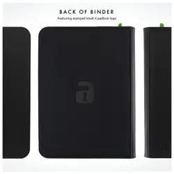 9 Pocket Trading Card Zip Binder, 360 Cards, Premium Exo-Tec Album Material, ... - Image 5