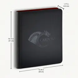 Toploader Binder - Holds 252-9 Pocket Trading Card Binder - 3"x4" Cards - Rin... - Image 2