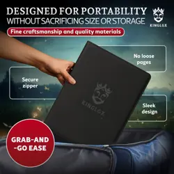 Toploader Binder - Holds 252 Toploaders, 9 Pocket Top Loader Binder For Card ... - Image 5