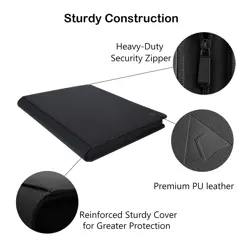 16-Pocket Toploader Binder, Holds 512 Toploaders 16 Pocket Top Loader Card St... - Image 4