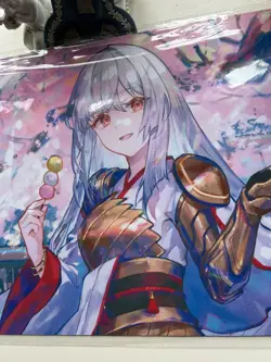 MTG Wandering Emperor cherry blossoms viewing Playmat limited Japan New 2025 - Image 3