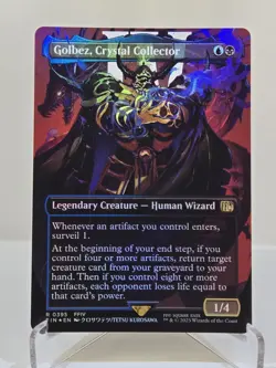 MTG Golbez, Crystal Collector (Borderless) Foil Final Fantasy - Image 1