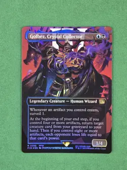 MTG Golbez, Crystal Collector (Borderless) Foil Final Fantasy - Image 3