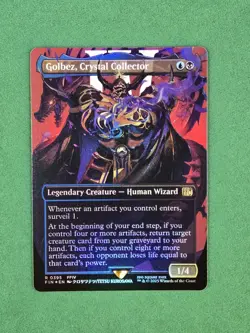 MTG Golbez, Crystal Collector (Borderless) Foil Final Fantasy - Image 5