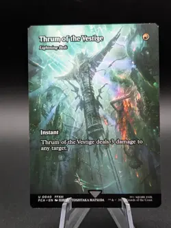 MTG: Thrum of the Vestige | Lightning Bolt | Final Fantasy | NM Pack fresh - Image 1