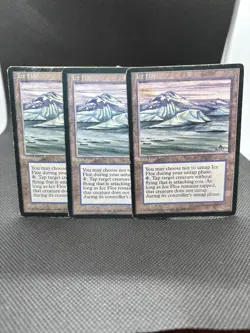 ***Ice Floe x3***MTG Ice Age Land - Image 1