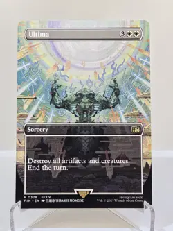 MTG Ultima (Borderless) Regular Final Fantasy Magic The Gathering - Image 1