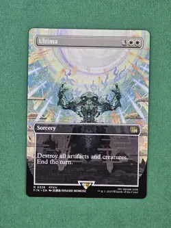 MTG Ultima (Borderless) Regular Final Fantasy Magic The Gathering - Image 3