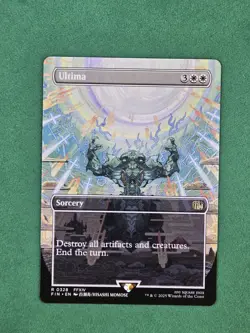 MTG Ultima (Borderless) Regular Final Fantasy Magic The Gathering - Image 5