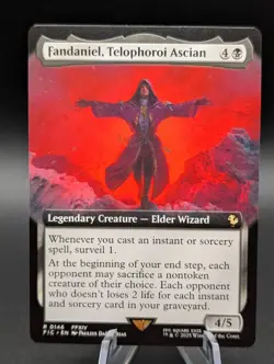 MTG: Fandaniel, Telophoroi Ascian | Extended | Final Fantasy | NM Pack Fresh | - Image 1