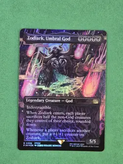 MTG Zodiark, Umbral God (Borderless) Foil FINAL FANTASY Magic the Gathering - Image 3