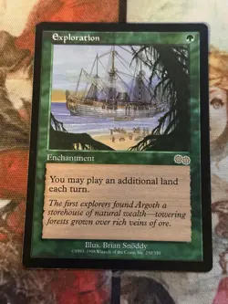 MTG Exploration Urza's Saga USG Regular Card, English, LP Condition - Image 1