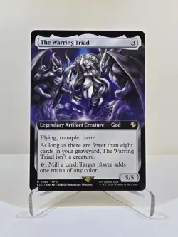 MTG The Warring Triad (Extended Art) Regular Commander: Final Fantasy - Image 1