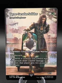 MTG: Vayne Carudas Solidor | Fynn | Borderless | Final Fantasy | NM Pack Fresh | - Image 1