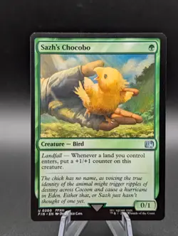 MTG: Sazh's Chocobo | Non Foil | Final Fantasy | NM Pack Fresh | - Image 1