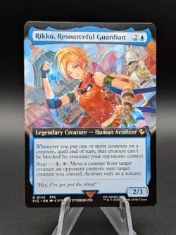 MTG: Rikku, Resourceful Guardian | Borderless | Final Fantasy | NM Pack Fresh | - Image 1
