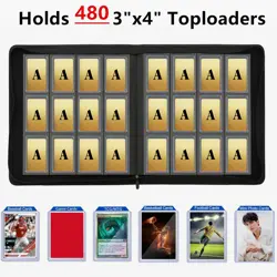 12-Pocket Toploader Binder, Holds 480 Toploaders, Sports, Trading & TCG/MTG C... - Image 3
