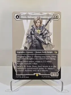 MTG Dion, Bahamut's Dominant (Borderless) Regular Final Fantasy - Image 1