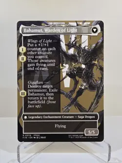 MTG Dion, Bahamut's Dominant (Borderless) Regular Final Fantasy - Image 2