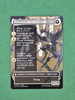 MTG Dion, Bahamut's Dominant (Borderless) Regular Final Fantasy - Image 4