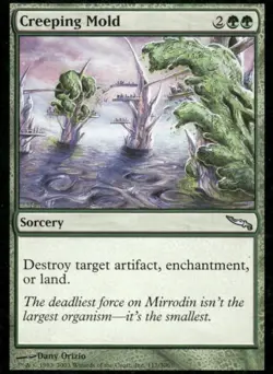 MTG Magic the Gathering Creeping Mold (117/306) Mirrodin MP - Image 1