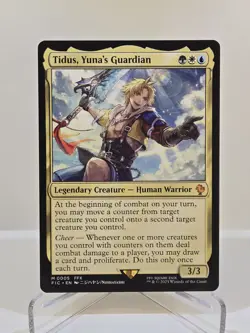 MTG Tidus, Yuna's Guardian Regular Commander: FINAL FANTASY Magic The Gathering - Image 1