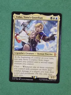 MTG Tidus, Yuna's Guardian Regular Commander: FINAL FANTASY Magic The Gathering - Image 3