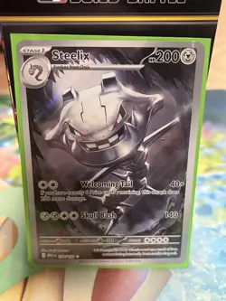 2025 Pokemon Mega Evolution Steelix #150 Near Mint. In hand ships now - Image 1