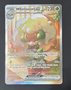 Whimsicott Ex 165/086 Special Illustration Rare - Pokemon White Flare English NM - Image 2