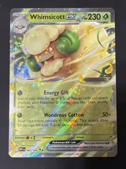 Whimsicott Ex 165/086 Special Illustration Rare - Pokemon White Flare English NM - Image 5