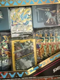 Crown Zenith Shiny Zacian /Zamazenta Premium Figure Collection Box Set Pokemon - Image 4