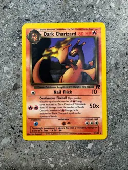 Pokemon TCG Cards Dark Charizard 21/82 Team Rocket Rare - Image 1