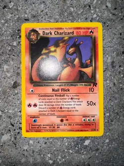 Pokemon TCG Cards Dark Charizard 21/82 Team Rocket Rare - Image 3