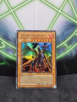 Yugioh Tyrant Dragon LOD-034​ Ultra Rare Unlimited Edition MP - Image 1