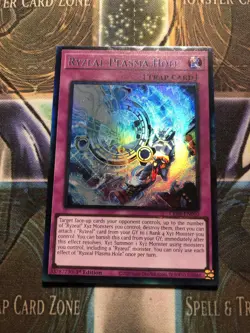 *** RYZEAL PLASMA HOLE *** 1ST EDITION COLLECTOR'S RARE CRBR-EN010 YUGIOH! - Image 1