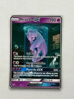 Mewtwo GX 78/73 Secret Rare Shining Legends Pokemon - Image 1