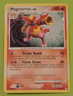 Pokemon Card - Magmortar Mysterious Treasures 12/123 Holo Rare - Image 1