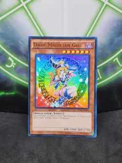 Yugioh Dark Magician Girl YGLD-ENB03 Ultra Rare LP - Image 1