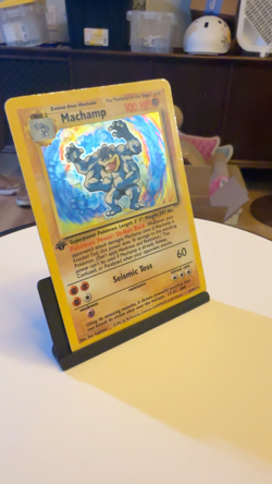First Edition Pokemon Machamp 8/102 Holo Rare Base Set 1999 (1st Edition) - Image 2