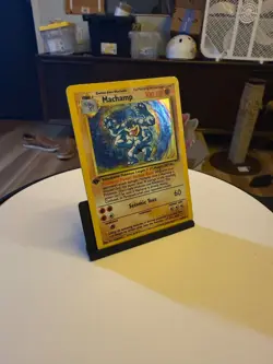 First Edition Pokemon Machamp 8/102 Holo Rare Base Set 1999 (1st Edition) - Image 4